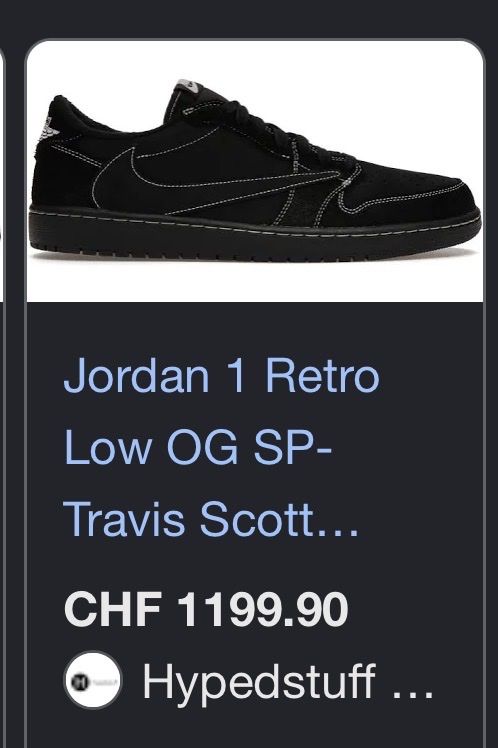 Scarpe da uomo: Jordan 1 Low Travis Scott Phantom – Usato da Cademario venduto da Mora.resell 4