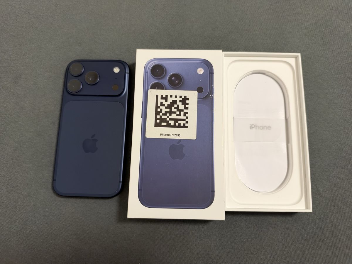 Apple Portables: Apple iPhone 17 Pro blau 256 GB – D'occasion à Dagmersellen par raf_2bxh