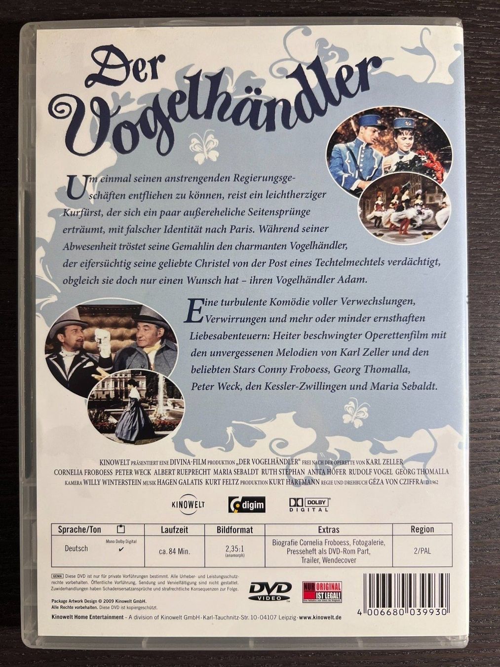 Tutti i DVDs: Der Vogelhändler – Usato da Zürich venduto da FilmFreunde 1