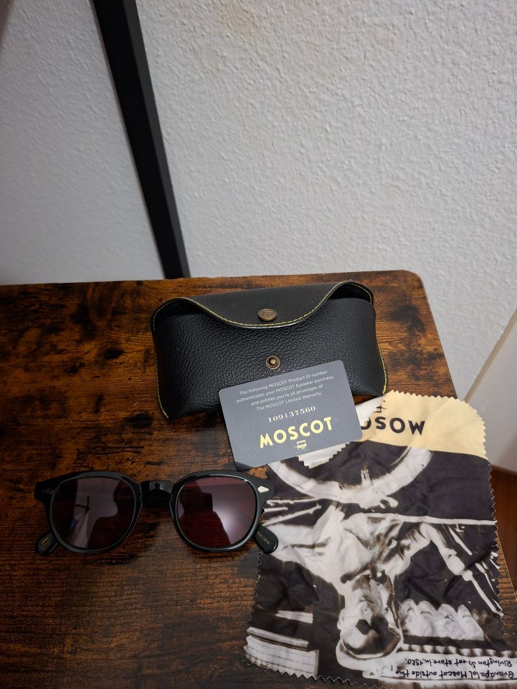 Moscot Brillen & Gläser: Moscot Lemtosh ruby violet – Gebraucht aus Plan-les-Ouates von Kopai