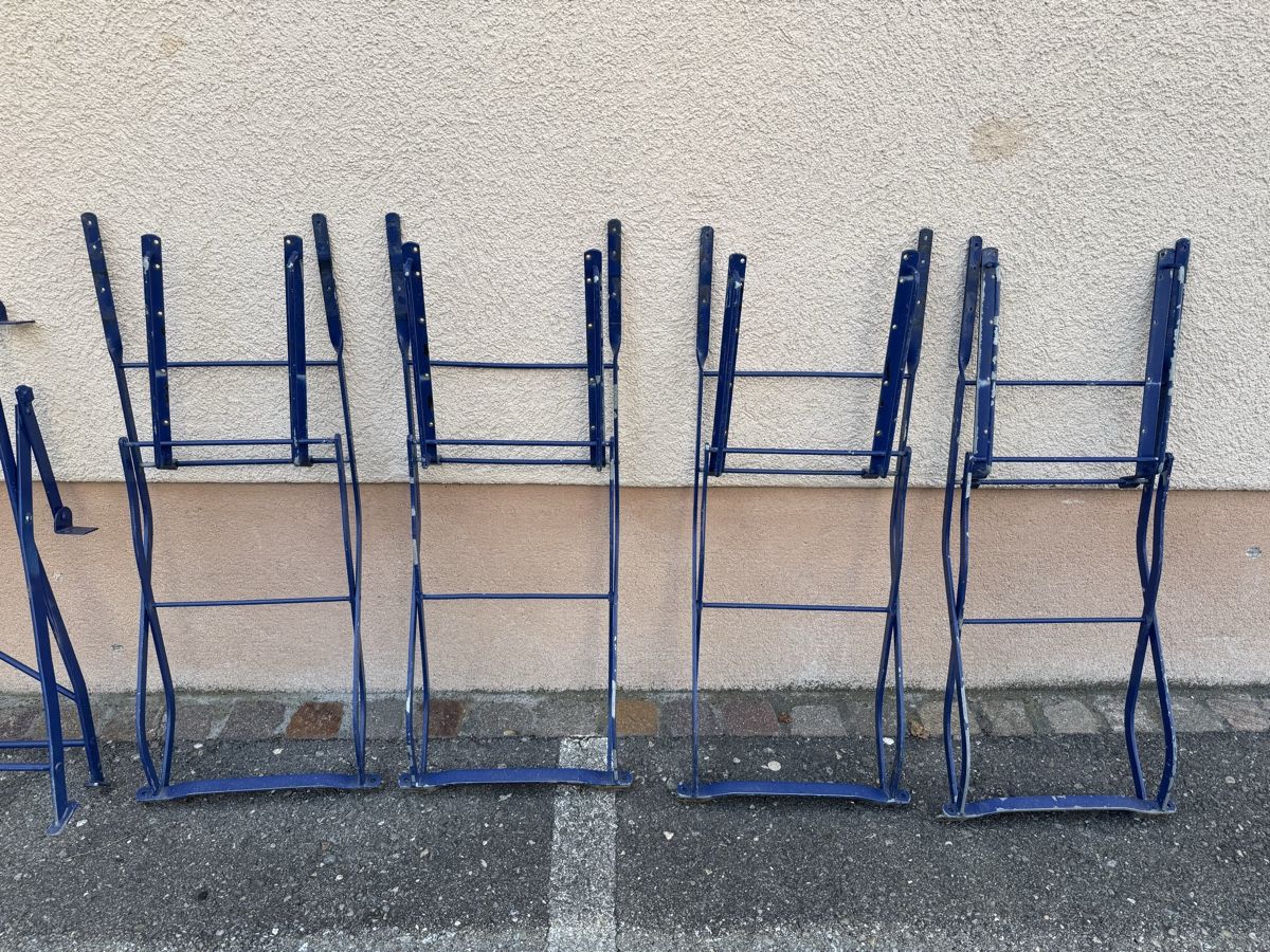 Sedie: 4 Gartenstuhl-Klapp-Gestelle – Usato da Gränichen venduto da onkel_xxl 5