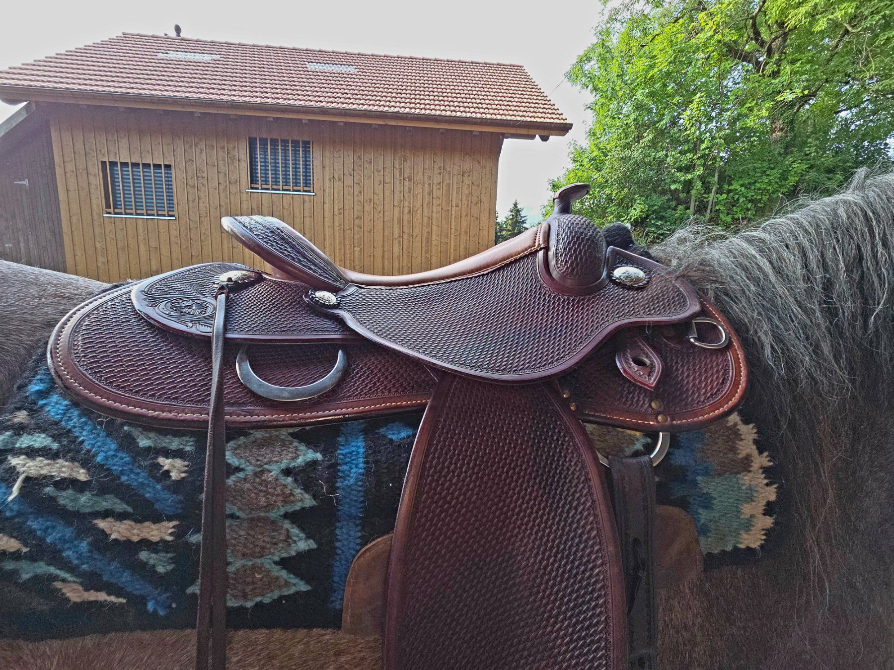 Selles, accessoires: JW Custom Westernsattel – D'occasion à Uetendorf par Sherryco 2