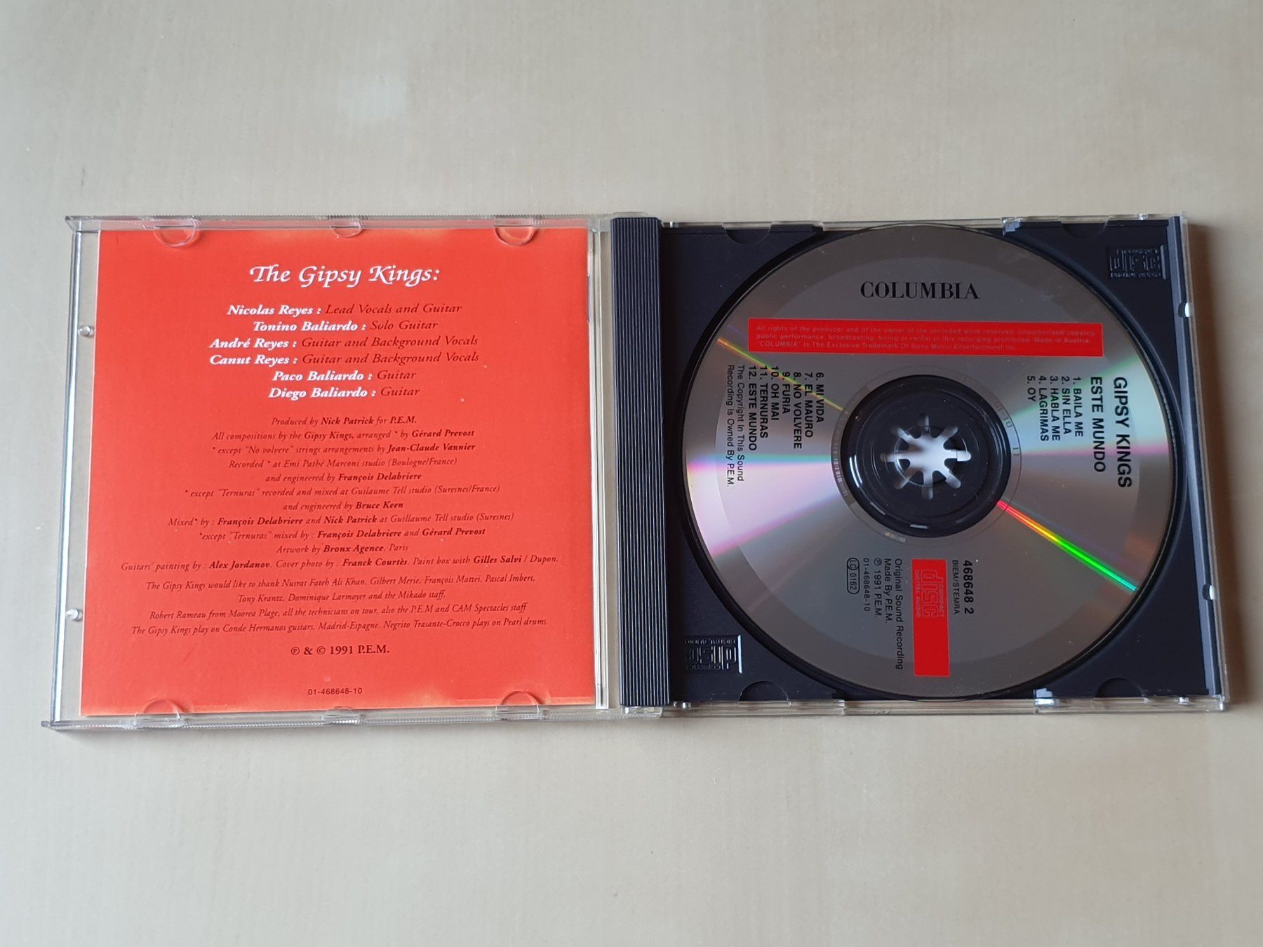 CD: Gipsy Kings este mundo – Usato da Stansstad venduto da collectorsshop 2