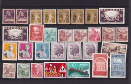 CH Briefmarken Lot, ungestempelt */**