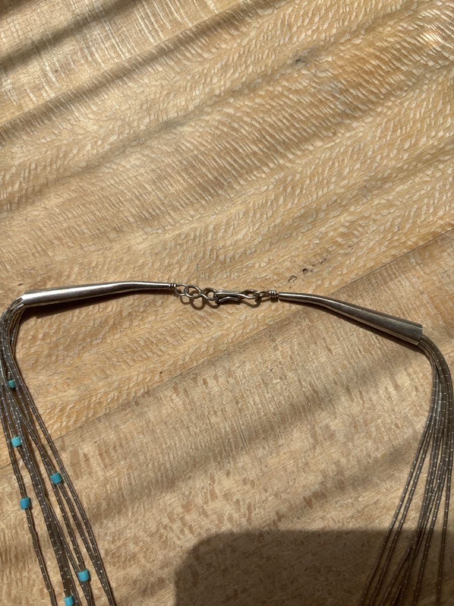 Ketten: Wunderschöne Navajo Kette Silber/Türkis – Neu (gemäss Beschreibung) aus Pratteln von sab_whk9 2