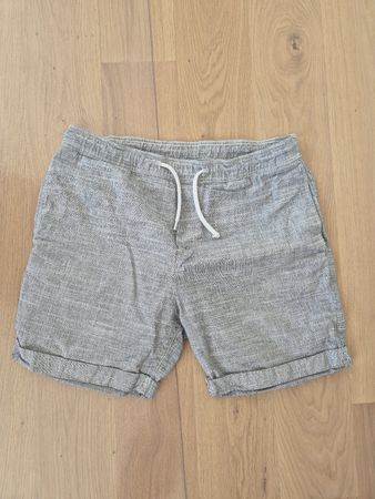 Stoff HOSE kurz grau Gr. M für Sommer (Neupreis ca. 40 CHF)