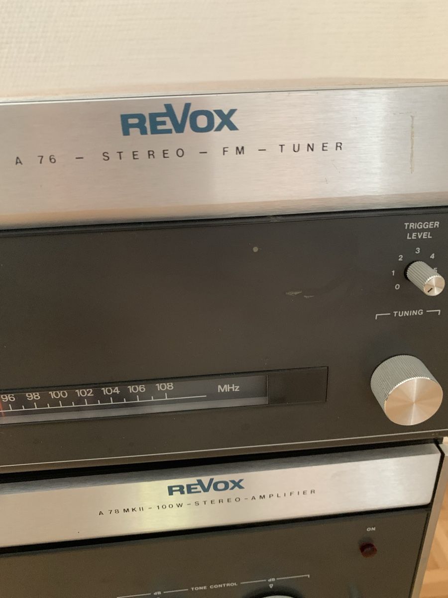 Revox Verstärker: Revox verstärker+Tuner – Gebraucht aus Rorschacherberg von raf_2ll8 1