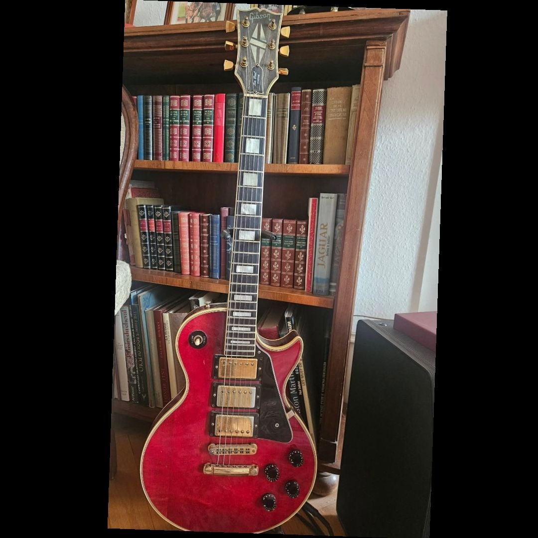 Gibson Strumenti musicali: guitare GIBSON LES PAUL Custom 1972 3 micros – Usato da Genève venduto da lyons01