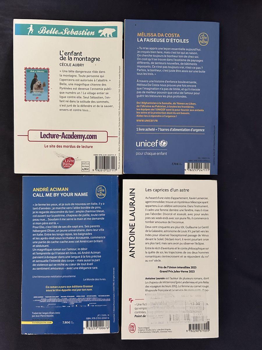 Libri: Divers livres  – Usato da Vilars NE venduto da Lau_Vth 3