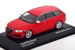 Audi RS6 Avant C6 2008-2010 Misano rot  1:43 von Minichamps