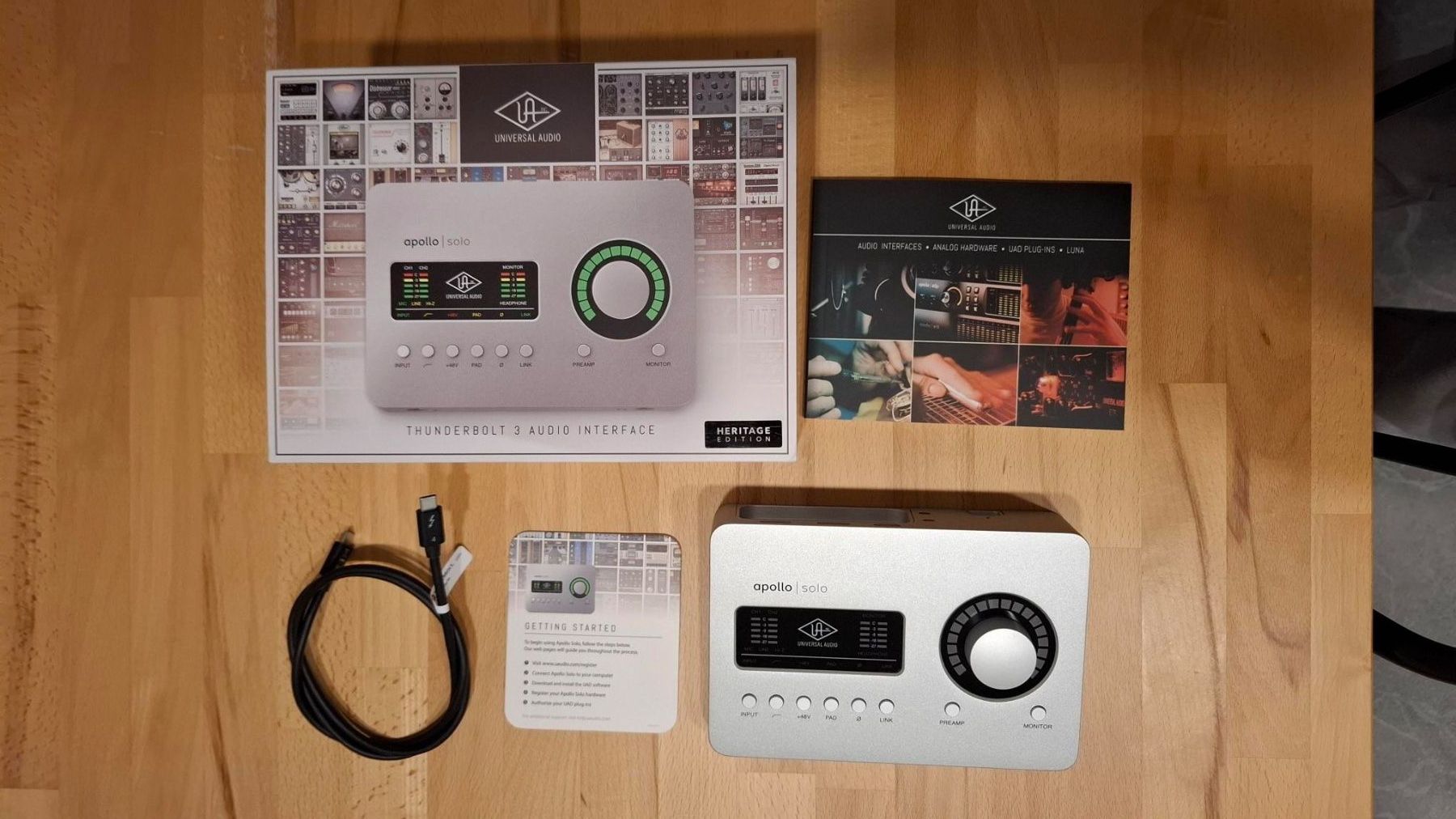 Universal Audio Studioequipment: Universal Audio Apollo Solo Thunderbolt 3 Audio Interface – Gebraucht aus Domat-Ems von Mss04 2
