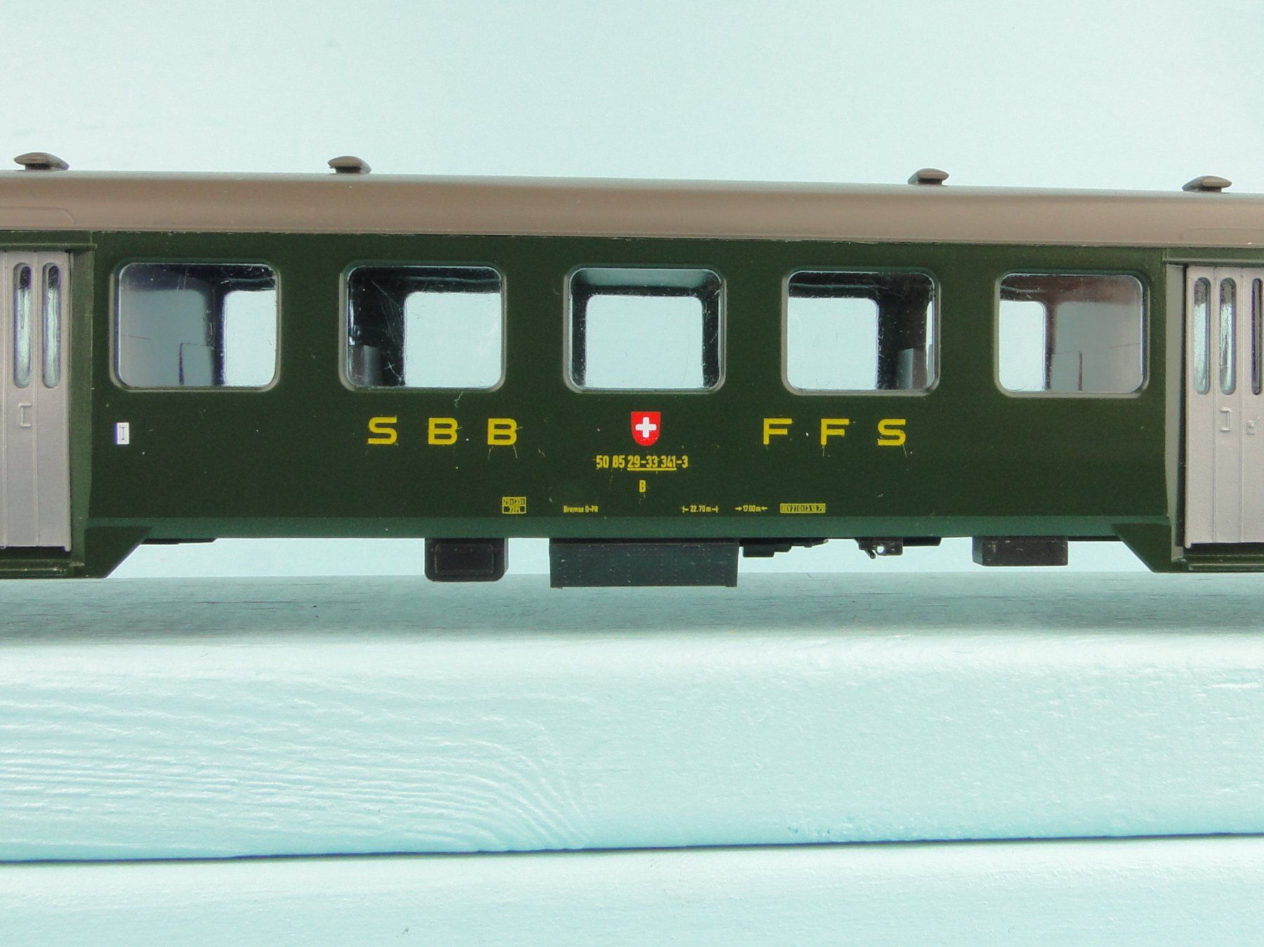 Liliput Modelleisenbahnen: Liliput 876 50 SBB Leichtstahl 2 Kl. – Gebraucht aus Bülach von  1