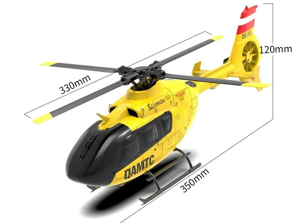 Modellismo RC: Scale Helicopter EC135 ÖAMTC - 6-Achs Gyro - RTF-Set – Nuovo e nell'imballaggio originale da Entlebuch venduto da Hebu 4