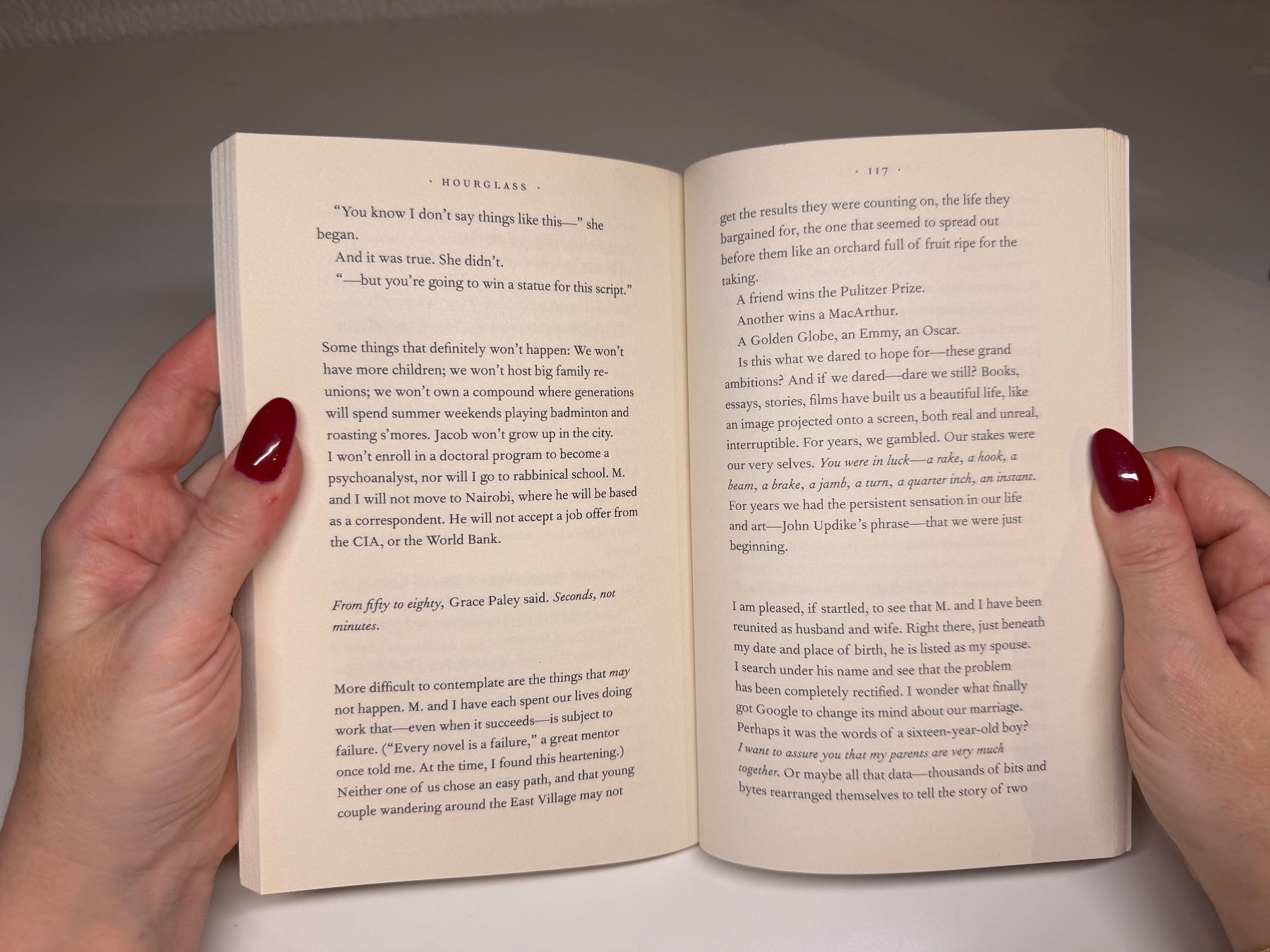 Libri: NOVEL: Dano Shapiro, Hourglass – Usato da Grosswangen venduto da English_books 7
