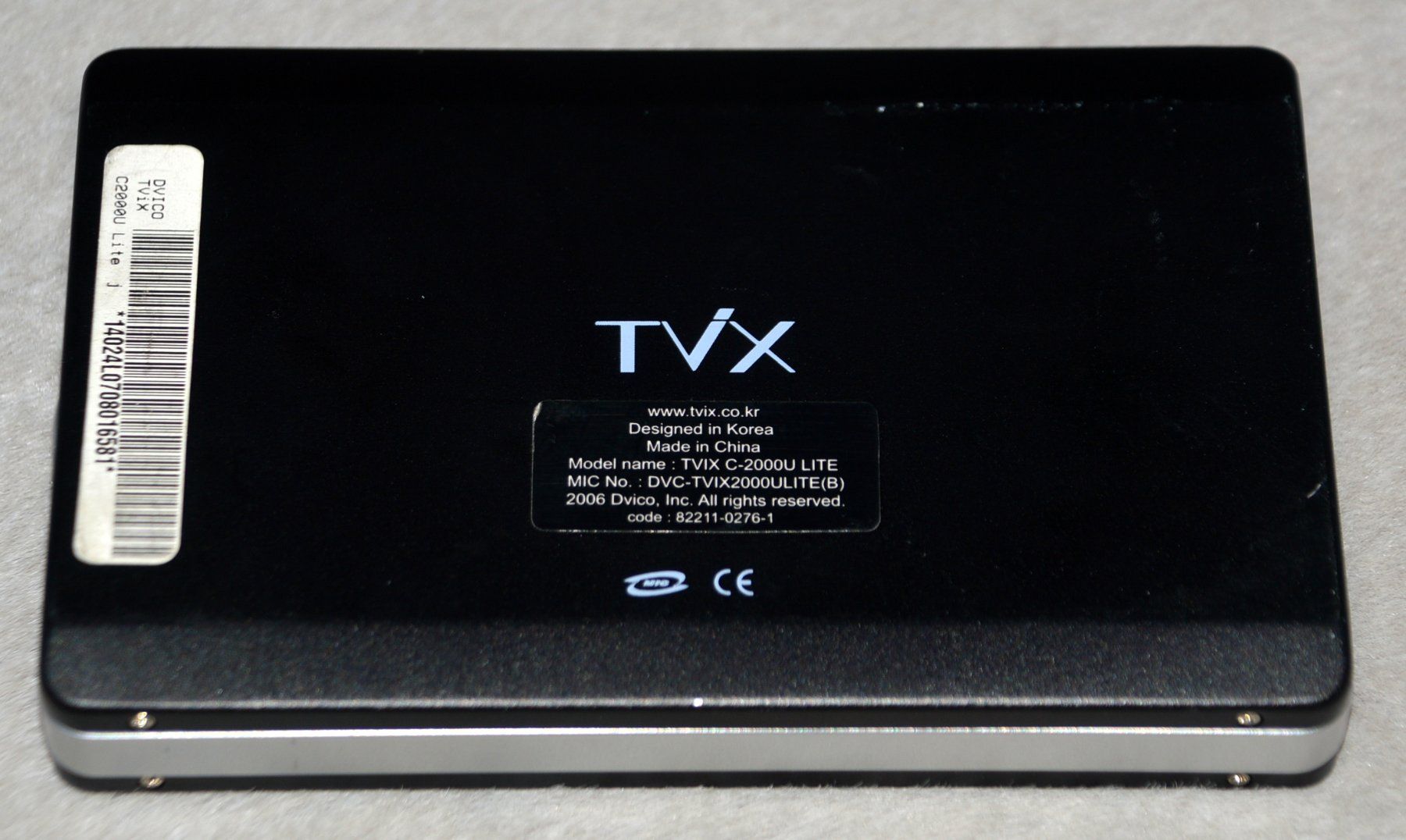 Lettore multimediale portatile: DVico mini TViX C2000U Lite 80Gb – Usato da Collonges venduto da arashee 7