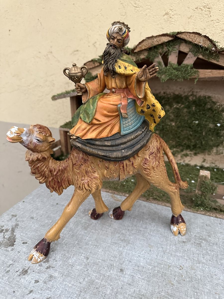 Tutte le decorazioni: König Kamel Krippenfigur – Usato da Oberentfelden venduto da vilibrand 1