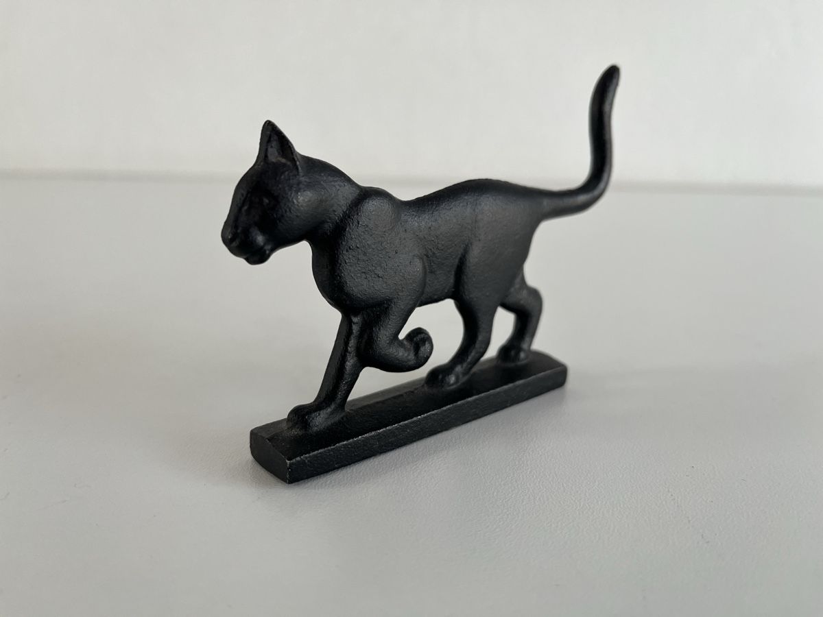Franklin Mint Statuette: Katze / Gusseisen / Franklin Mint – Usato da Wetzikon ZH venduto da seli03 3