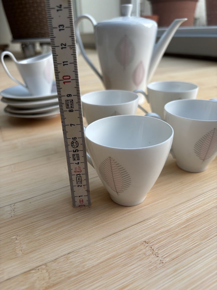 Rosenthal Geschirrsets: Kaffeegeschirr Rosenthal Blattmuster – Gebraucht aus Uster von Bigi01 2