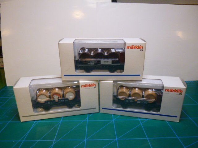 Märklin Modelleisenbahnen: Set Wagons tonneau de vin – Neu und originalverpackt aus Colombier NE von Morel56