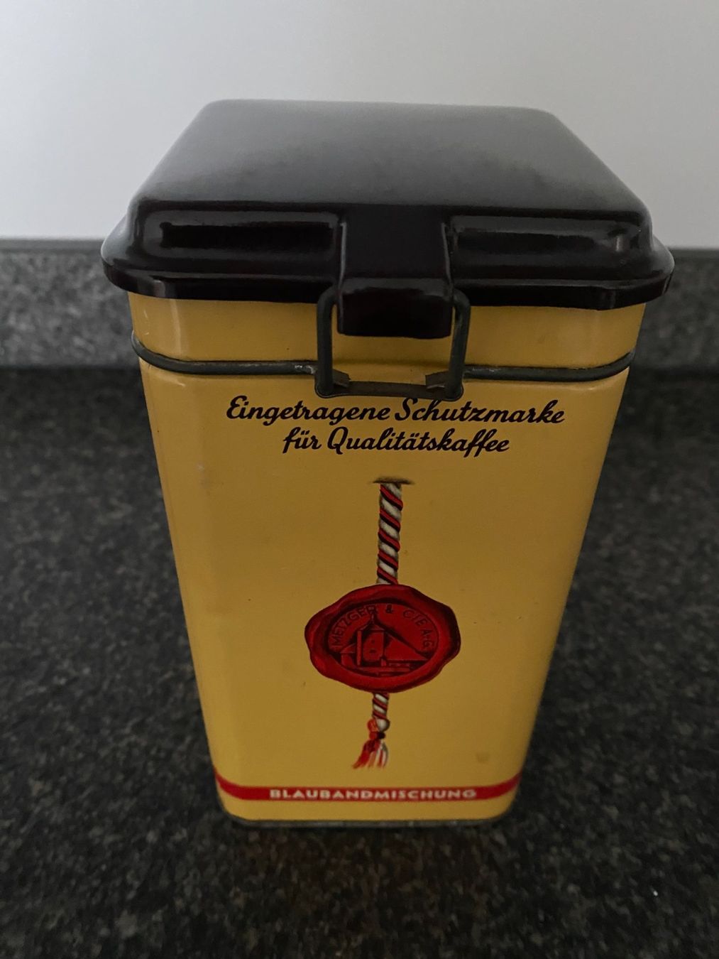Barattoli: Blechdose Kaffee - antik – Usato da Gerolfingen venduto da Regenbogen88 4