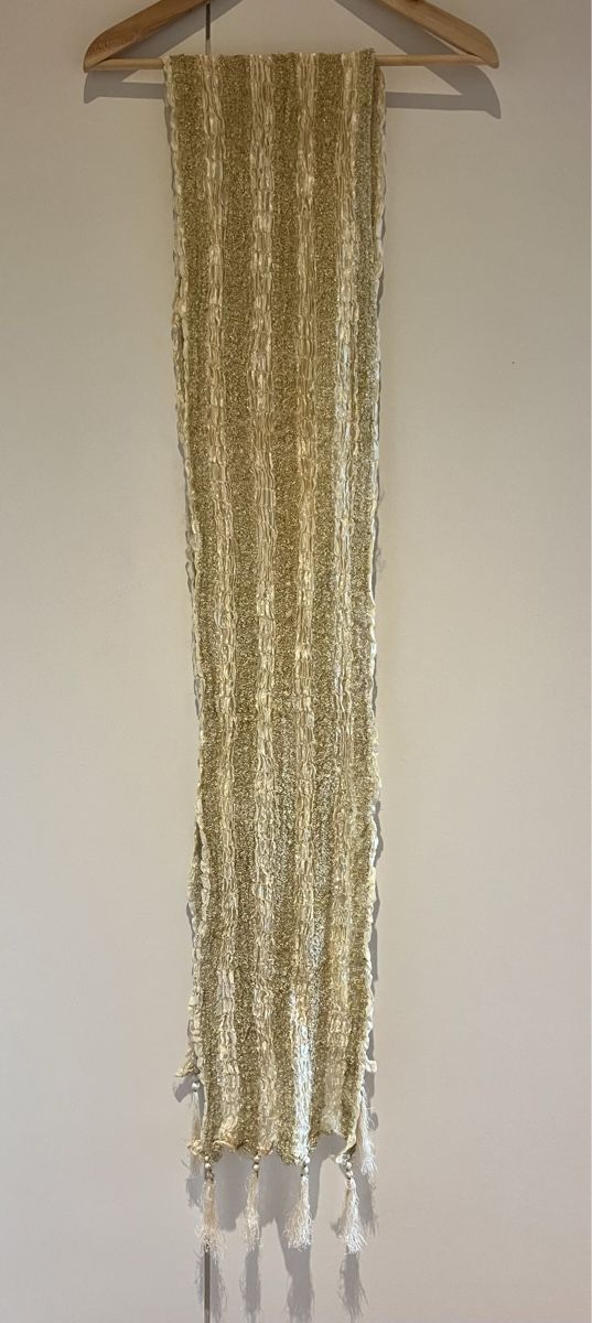 Foulard & Sciarpe: Schal (golden, indisch original) – Nuovo (secondo la descrizione) da Zürich venduto da flo_y6yc 2