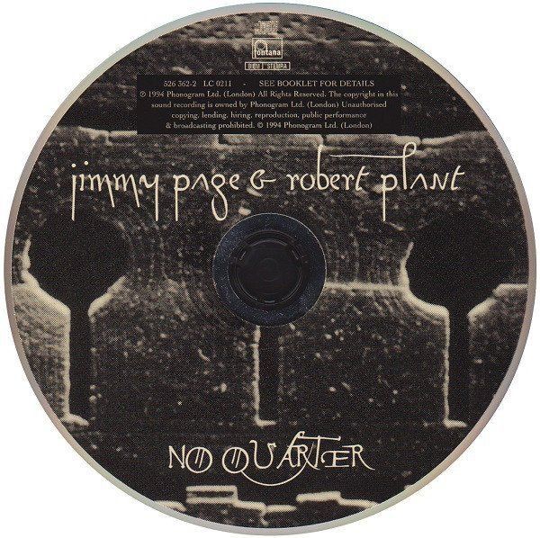 CD: Jimmy Page & Robert Plant - No Quarter – Usato da Unterbch venduto da uqliv 2