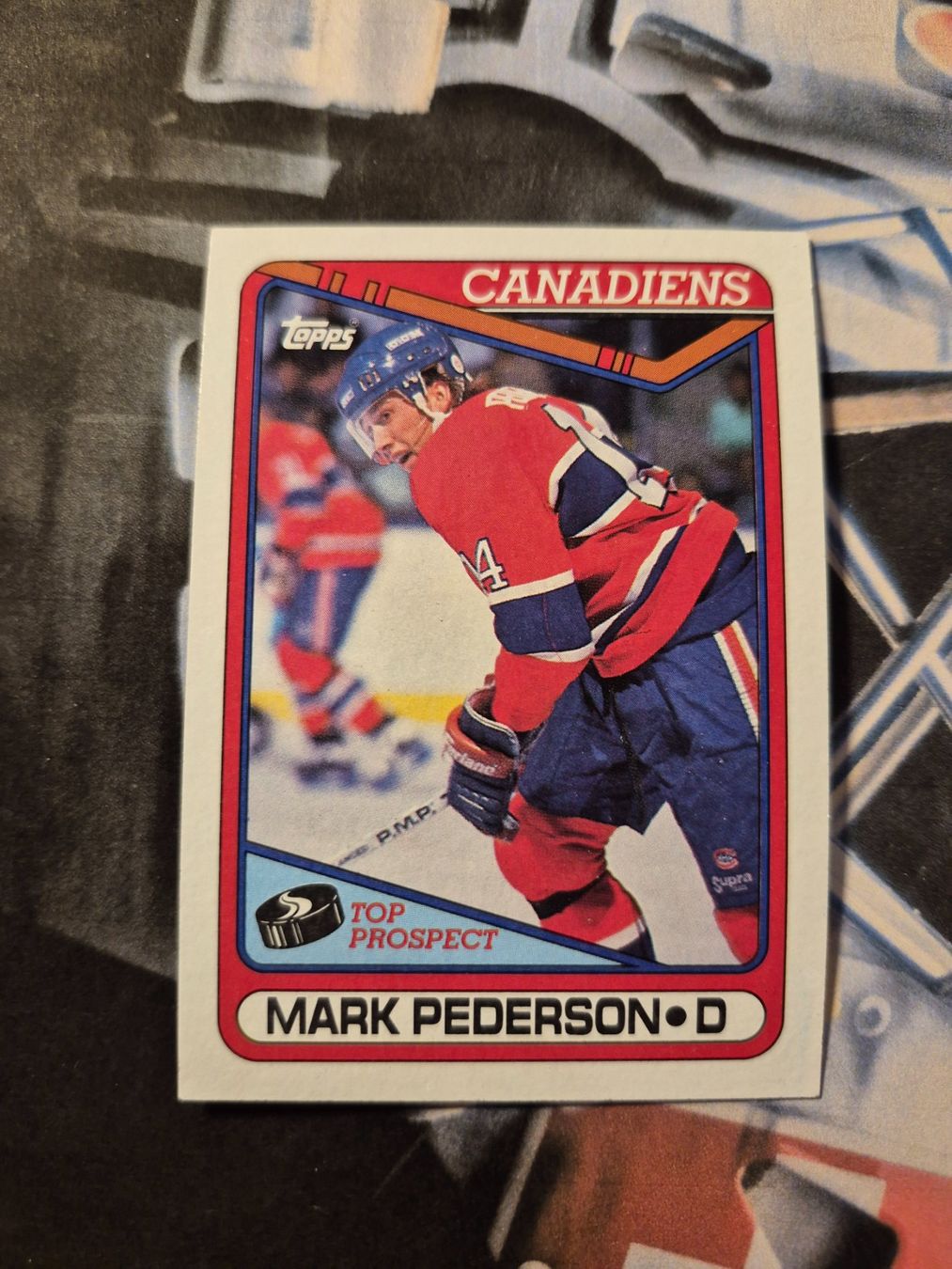 NHL Carte collezionabili: NHL Mark Pederson Montreal Canadiens – Usato da Treiten venduto da Sauber73