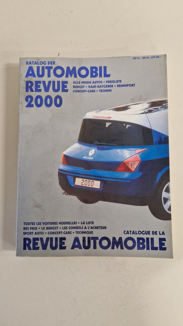 Riviste & Magazine: Katalog der Automobil Revue 2000 – Usato da Zürich venduto da jhkag