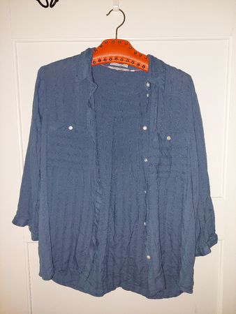 Tom Tailor Bluse Gr. 42, ökologische Viskose, wie neu