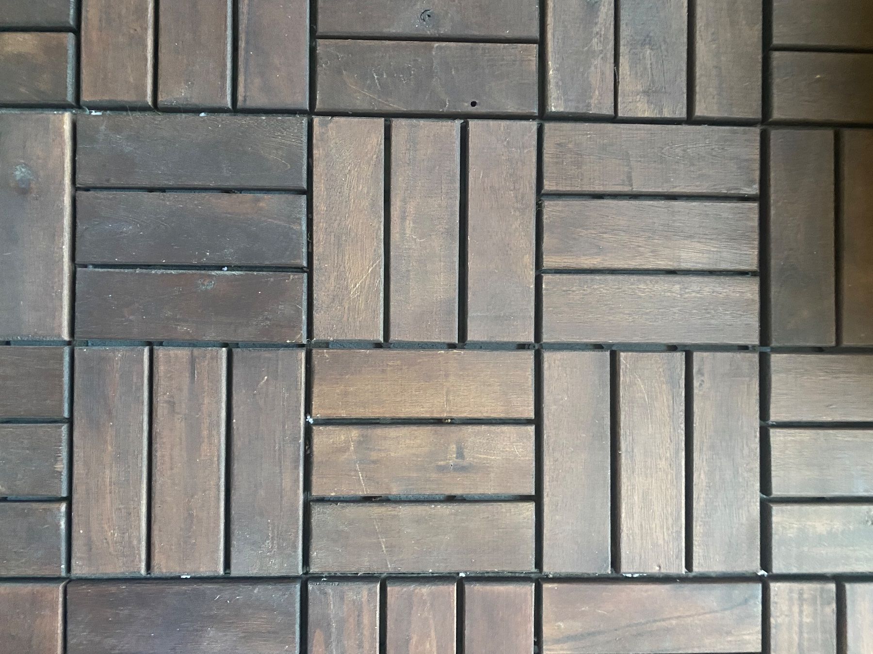 Rivestimenti per pavimenti: Ikea Runnen Balkon Holzblatten – Usato da Zug venduto da shoppingqueen10 2