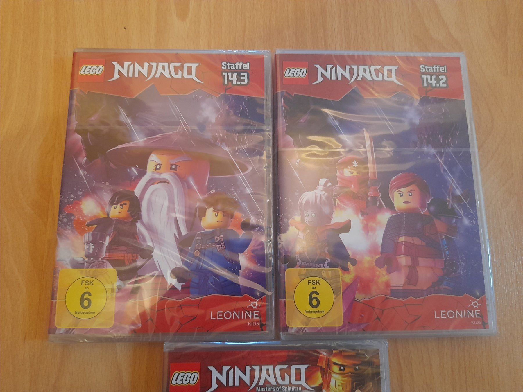 Tutti i DVDs: 3 Lego Ninjago DVD – Nuovo e nell'imballaggio originale da Lustmühle venduto da chevi03 3