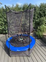 Hudora Kinder Joey Trampolin 140cm, NEUEN Schutzschaumstoff