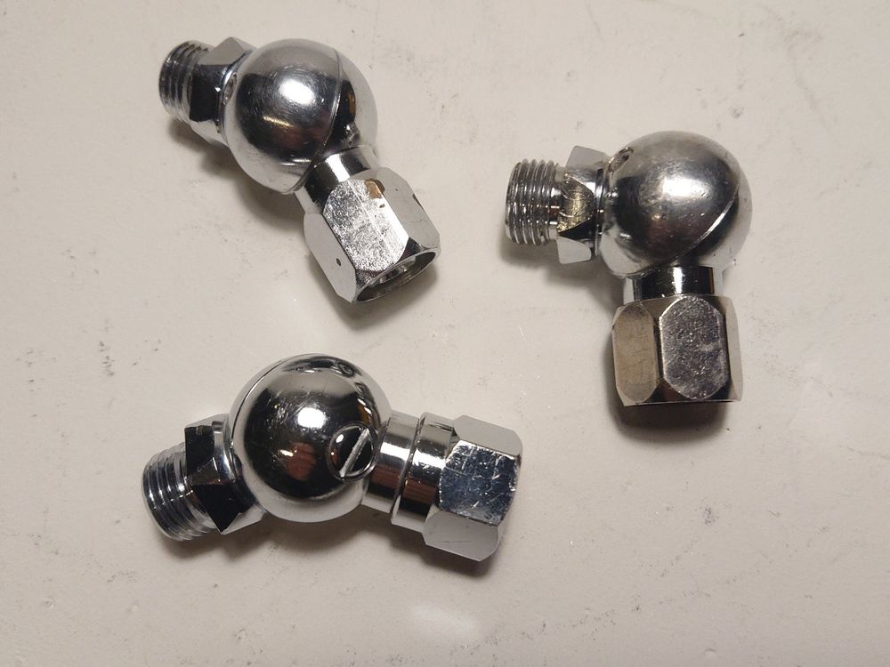 FELTECHELECTR 2x Winkeladapter Für Auto & Roller - 90 Grad Ventiladapter | Einfache Montage | Universal