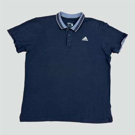 Adidas Herren Poloshirt Grösse XL schwarz Top Zustand