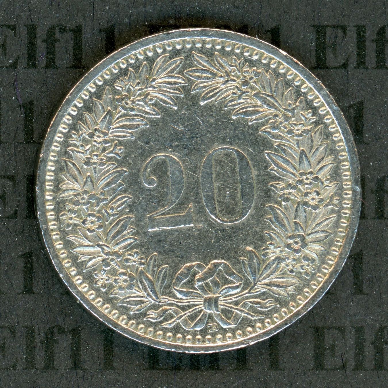 Tutti le monete: CHF___0.20 1986 vz 20 Rappen – Usato da Widnau venduto da Elf11 1