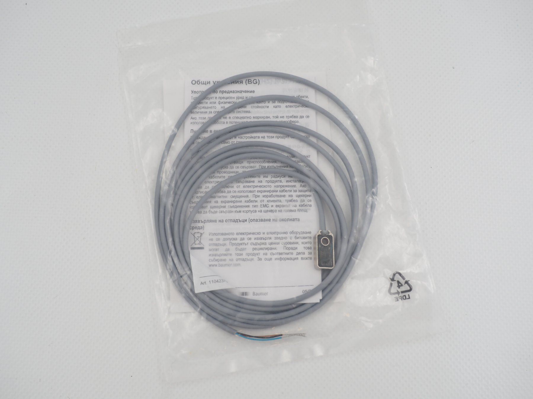 Componenti elettronici: BAUMER - Sensor induktiv IFFM 08P17A6/L (20811) – Nuovo e nell'imballaggio originale da Zürich venduto da fundsachenverkauf 1