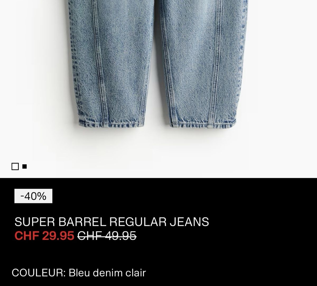H&M Jeans: Lot Jeans Barrel  – D'occasion à Monthey par sen_6ckr 2