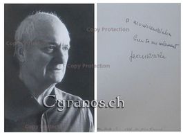 Jean Dasté (1904-1994) Schauspieler - Autogramm