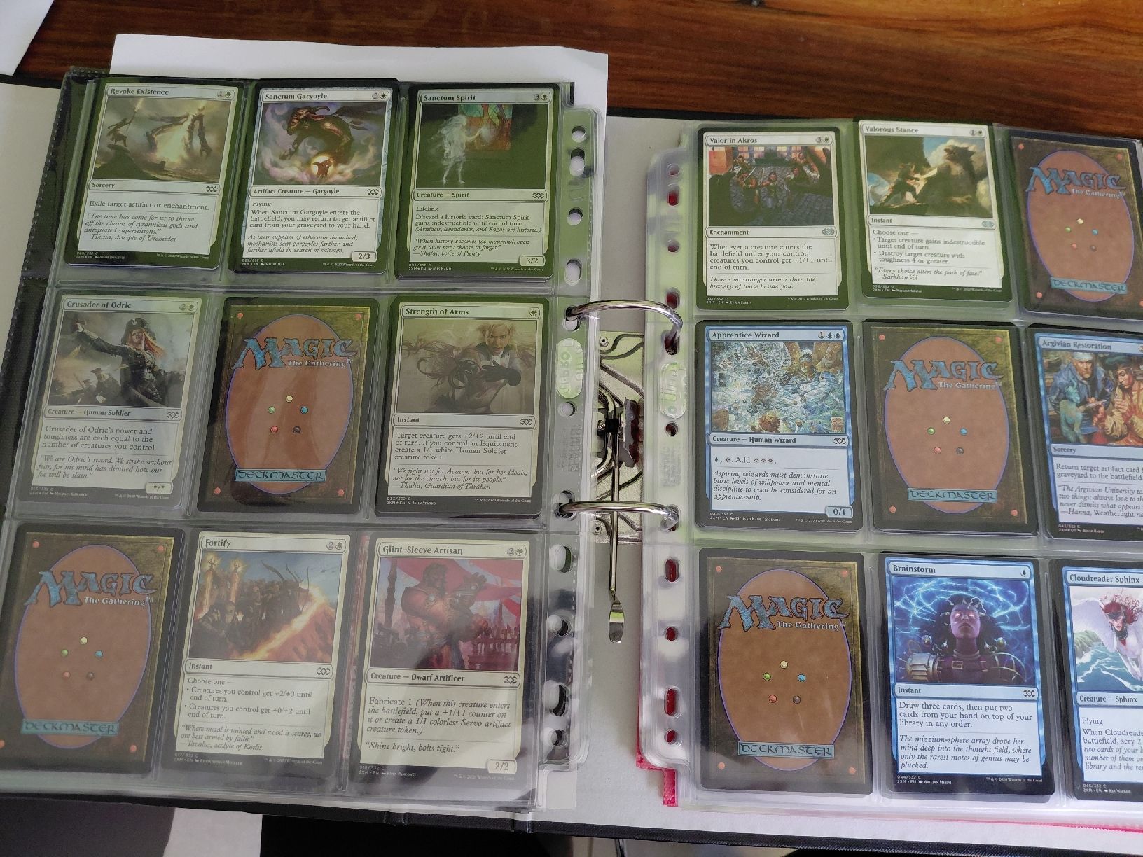 Magic The Gathering Carte collezionabili: Ordner mit ModernMasters und Double Masters+++ – Usato da Kehrsatz venduto da Jadeeeee 3