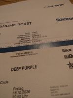 Deep Purple 16-10-2026 Zürich 