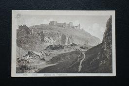 Ansichtskarte Sion Ruines de Tourbillon gebraucht 1922