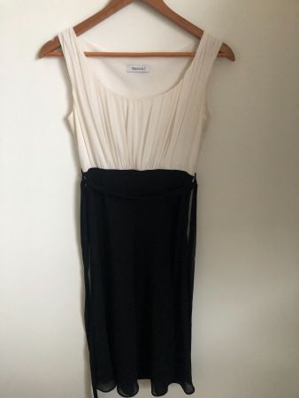 Tolles Kleid Gr. S schwarz/weiss
