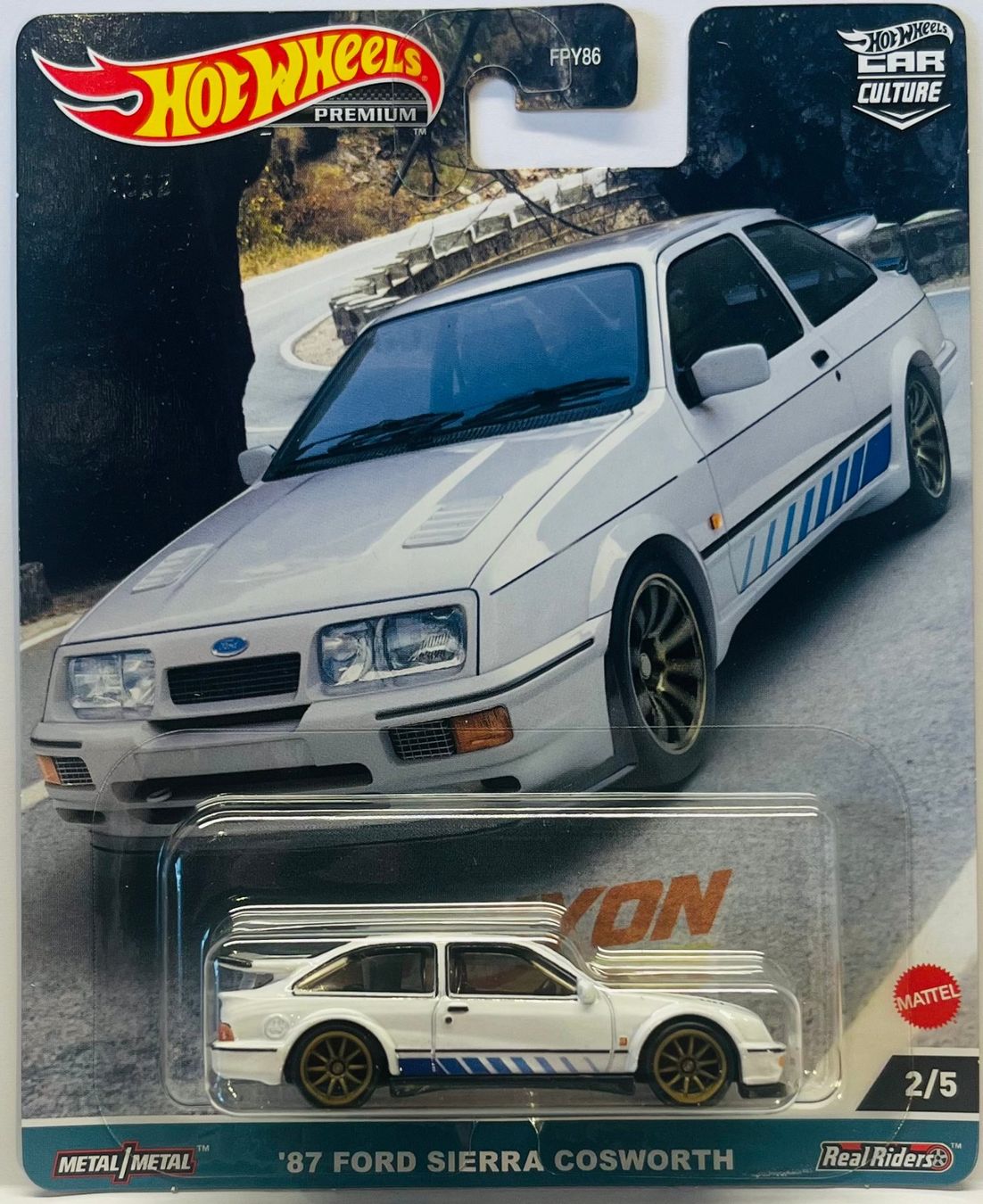 Hot Wheels Modellini d'auto: Hot Wheels - '87 Ford Sierra Cosworth – Nuovo e nell'imballaggio originale da Brittnau venduto da tor129
