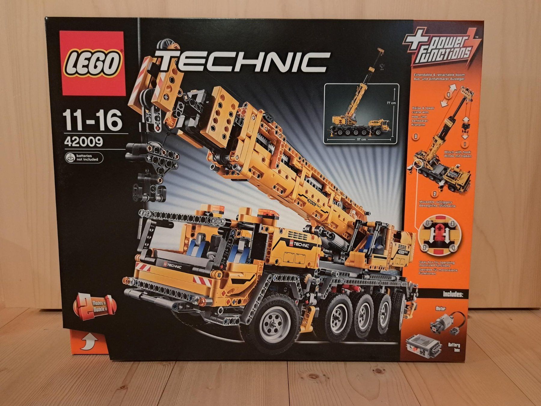 Lego Kit di costruzioni: Lego Kranwagen 42009 – Nuovo e nell'imballaggio originale da Lenk im Simmental venduto da Kadett8
