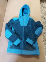 Jack Wolfskin, Kapuzenjacke, Gr. 164, blau, neuwertig.
