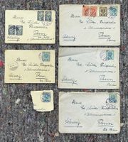 5 Briefe Deutschösterreich 10 50 Heller 1 2 Kronen 1920