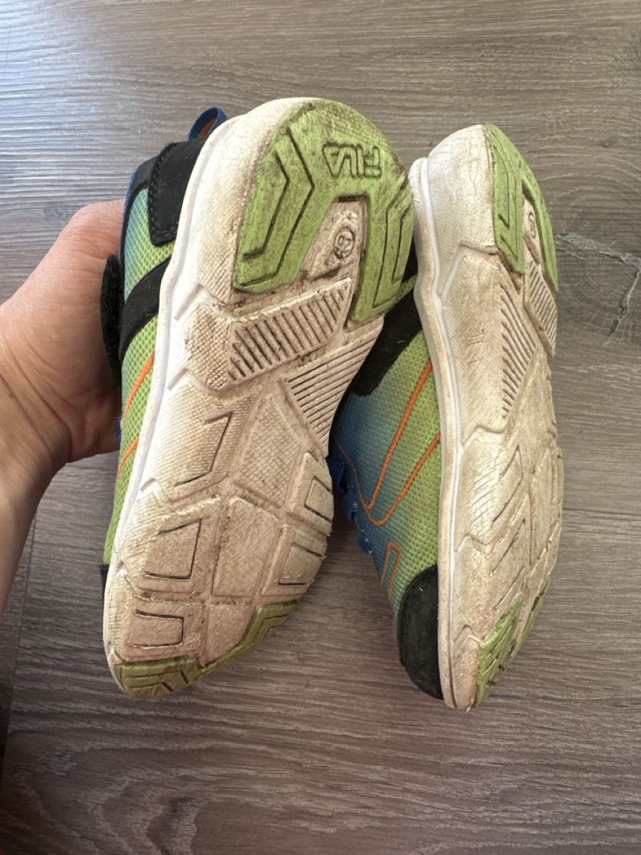 Fila Scarpe per ragazzi: Fila trainer size 26 blue and green – Usato da Männedorf venduto da Meganbdn 2