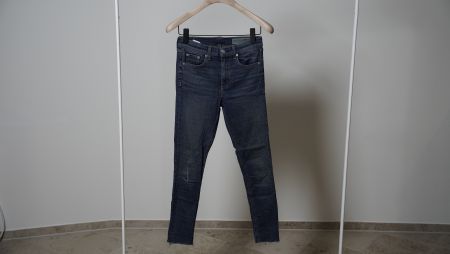Rag & Bone Slim Skinny Jeans 26 navy blau Damen Hose