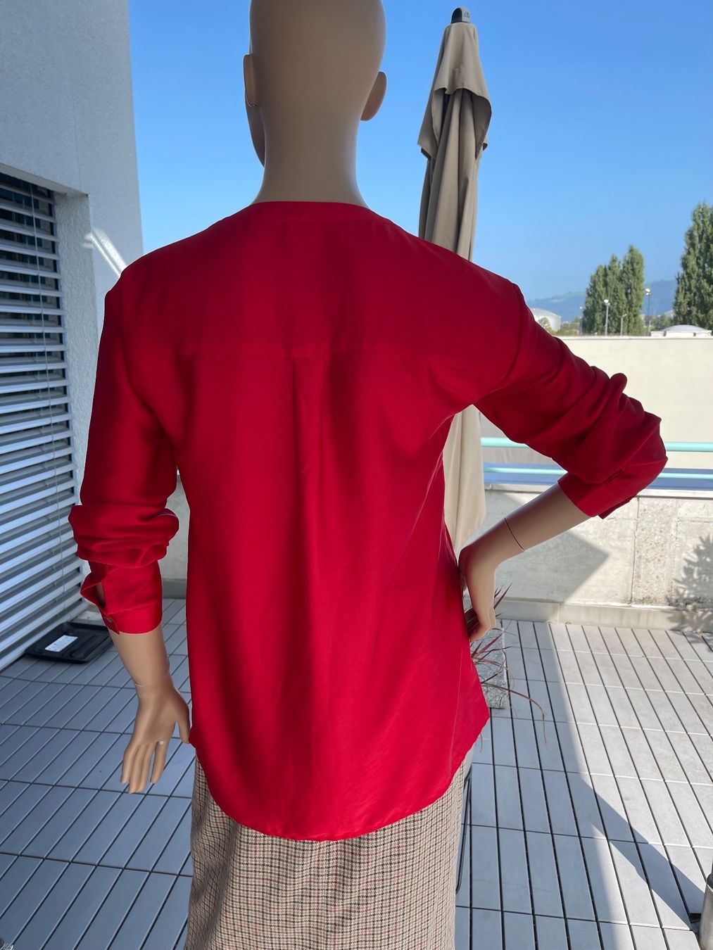 Esprit Camicette: Esprit satiniertes Hemd Hemdbluse Gr.S (38) Neu – Nuovo (secondo la descrizione) da Rotkreuz venduto da beltraum 5