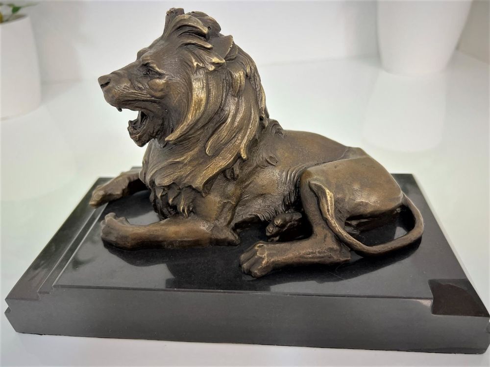 BRONZE SKULPTUR LÖWE Antoine-Louis Barye (Gebraucht) in Weggis für CHF ...